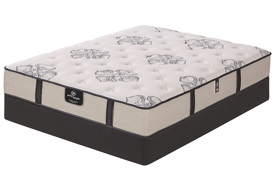 Perfect Sleeper Bookert Trace Plush Queen Mattress Waltman Furniture